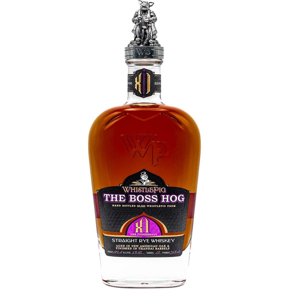 WhistlePig The Boss Hog XI The Juggernaut Straight Rye Whiskey 750 ML
