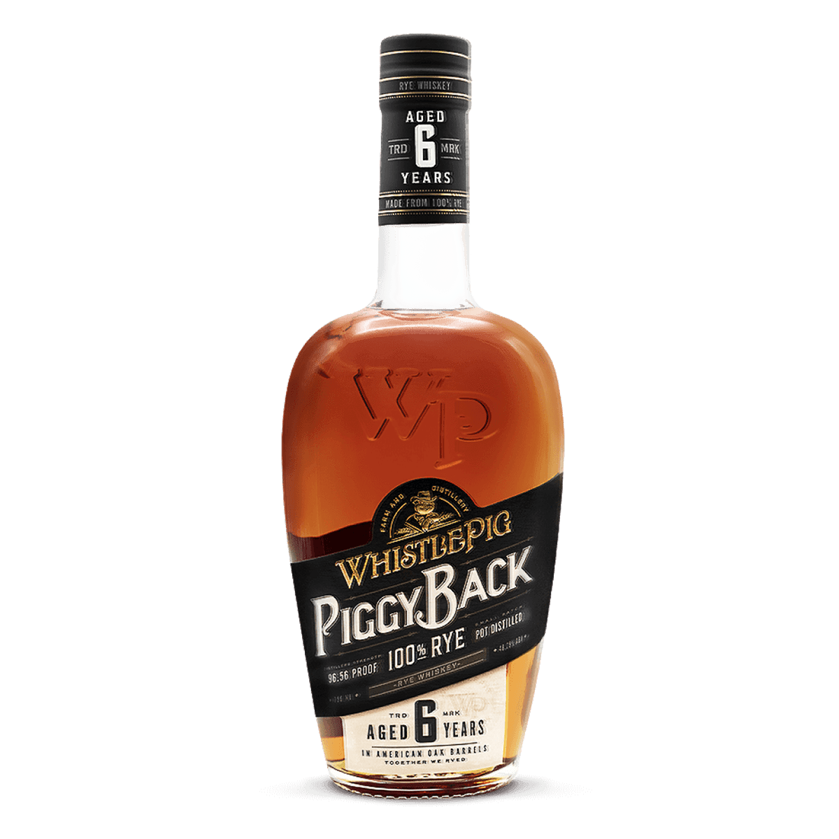 WhistlePig Piggy Back Rye 6 Year 750 ml