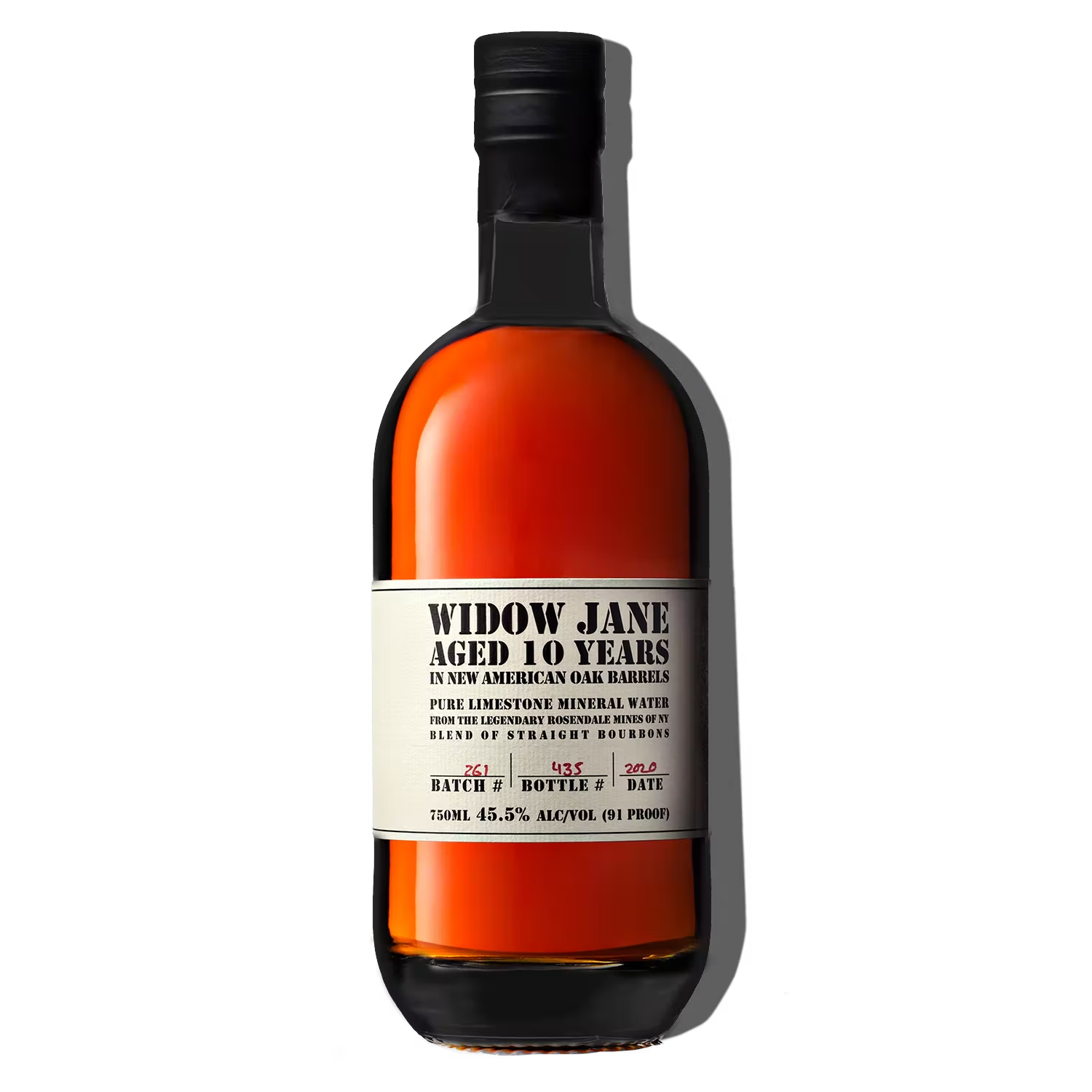Widow Jane 10 Year Old Straight Bourbon Whiskey 750 ml