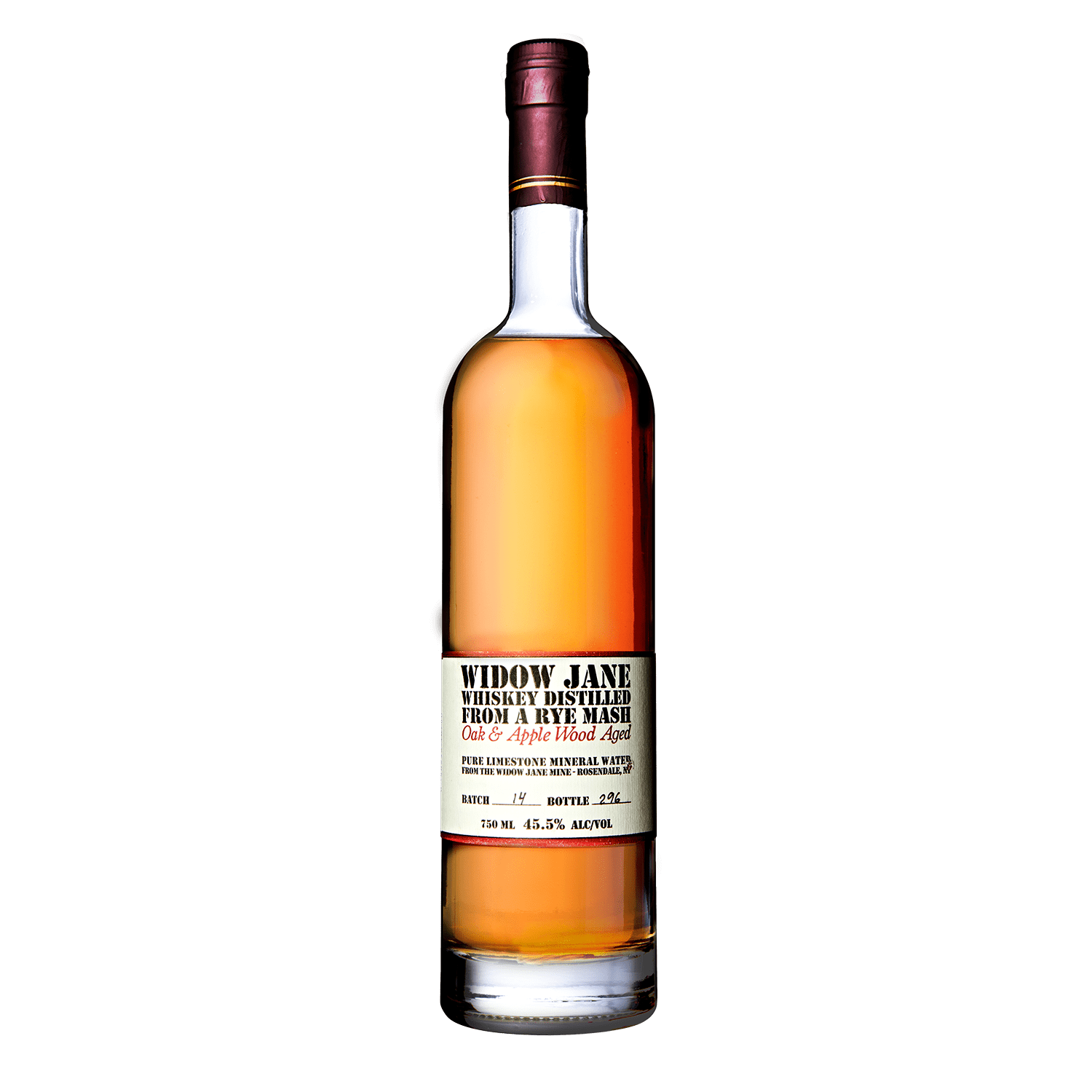 Widow Jane Apple Wood Rye 750 ml