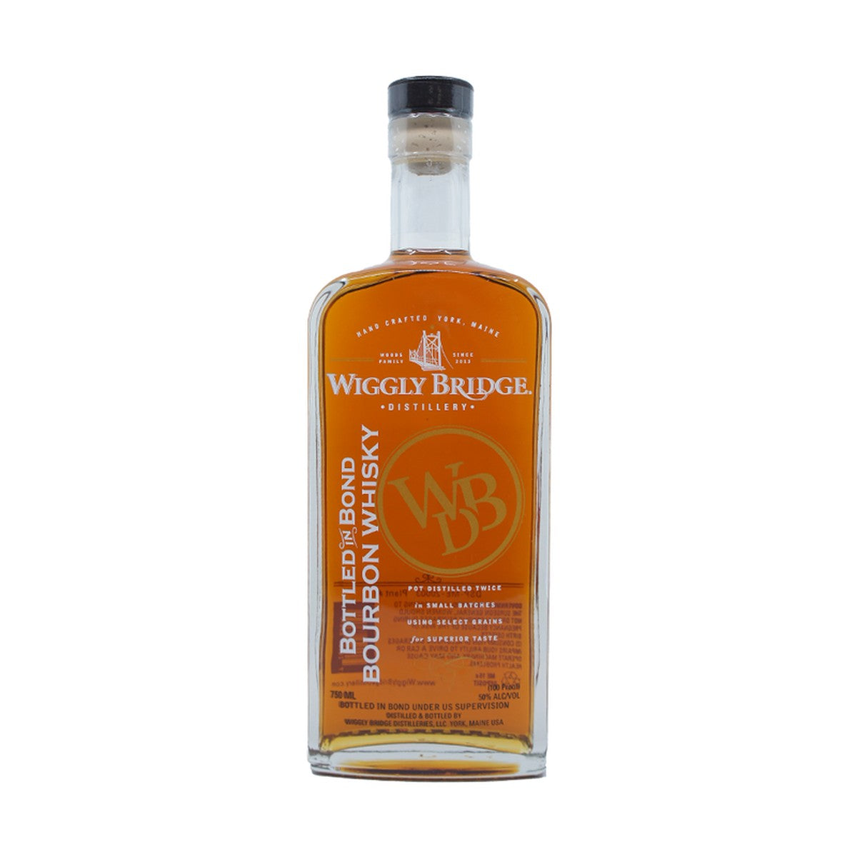 Wiggly Bridge Bottled in Bond Bourbon 750 ml