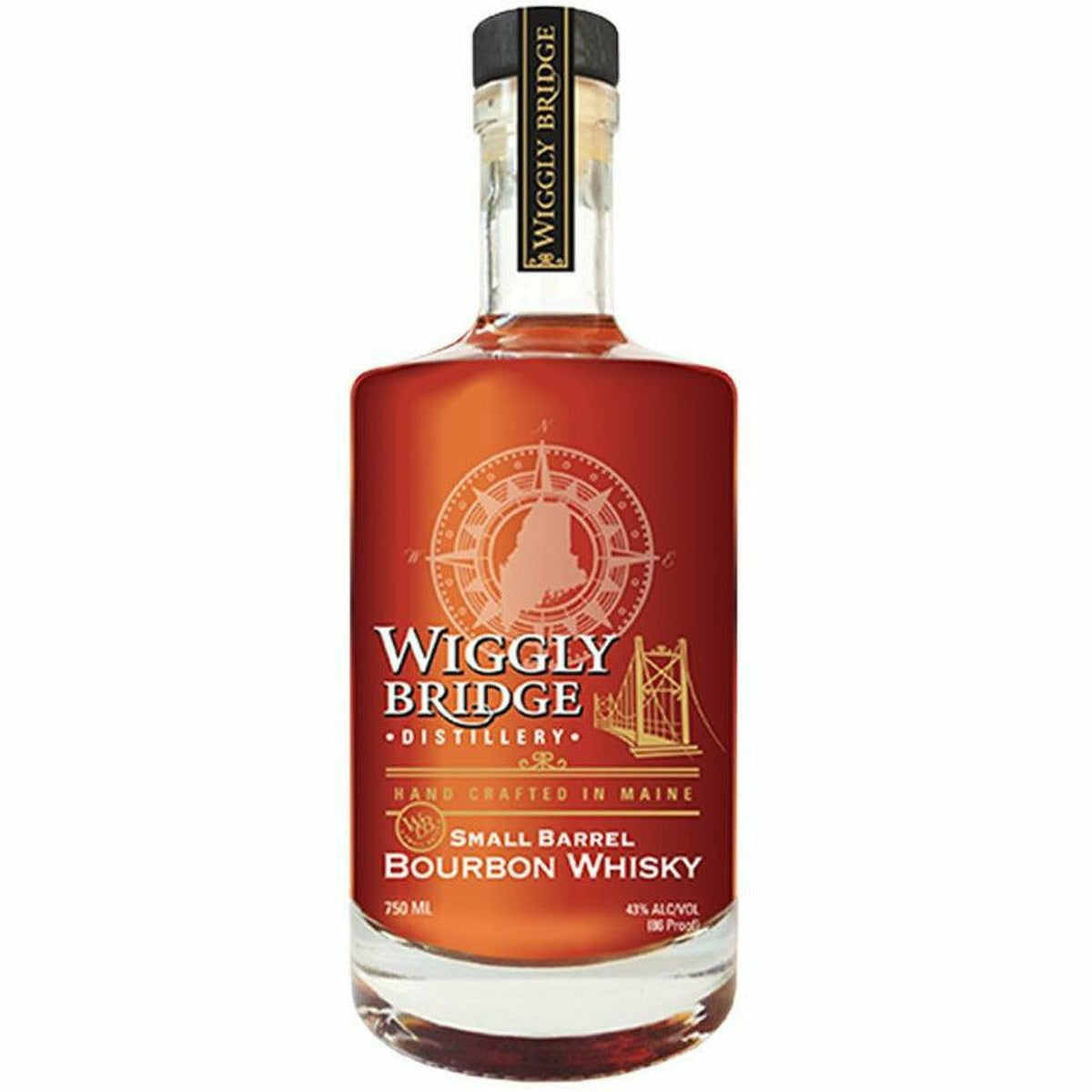 Wiggly Bridge Small Barrel Bourbon Whisky 750 ml