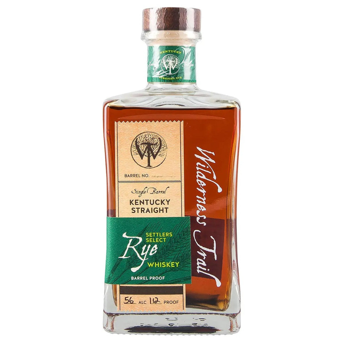 Wilderness Trail Rye Whiskey Barrel no 751056 DSP-KY-20005 750ml