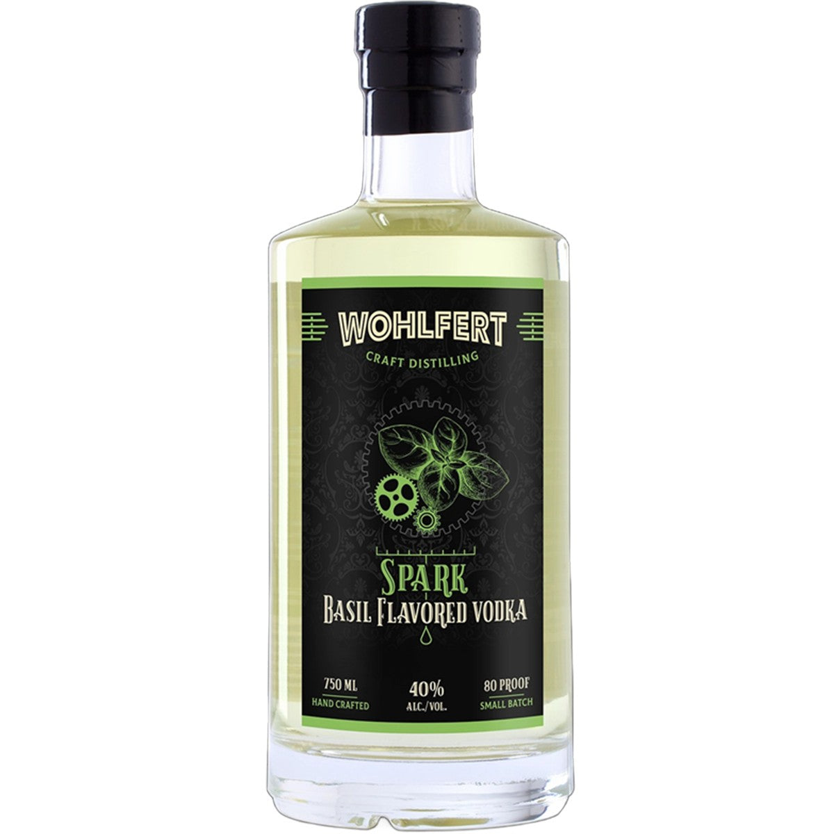 Wohlfert Craft Distilling Spark Basil Flavored Vodka 750 ml
