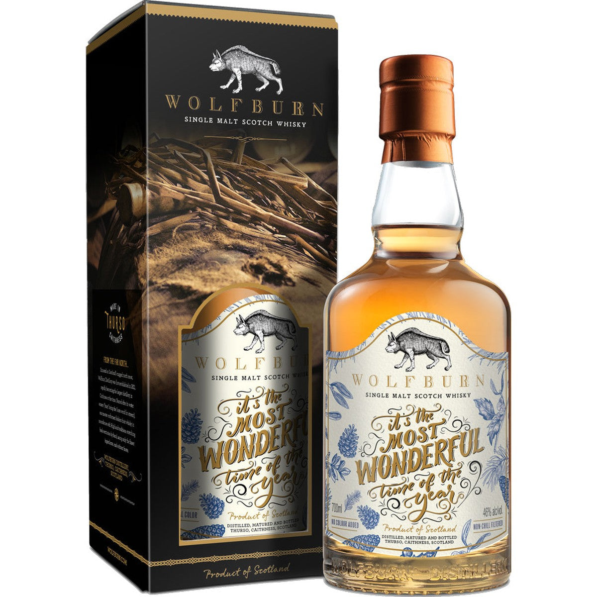 Wolfburn Holiday Edition Single Malt Scotch Whisky