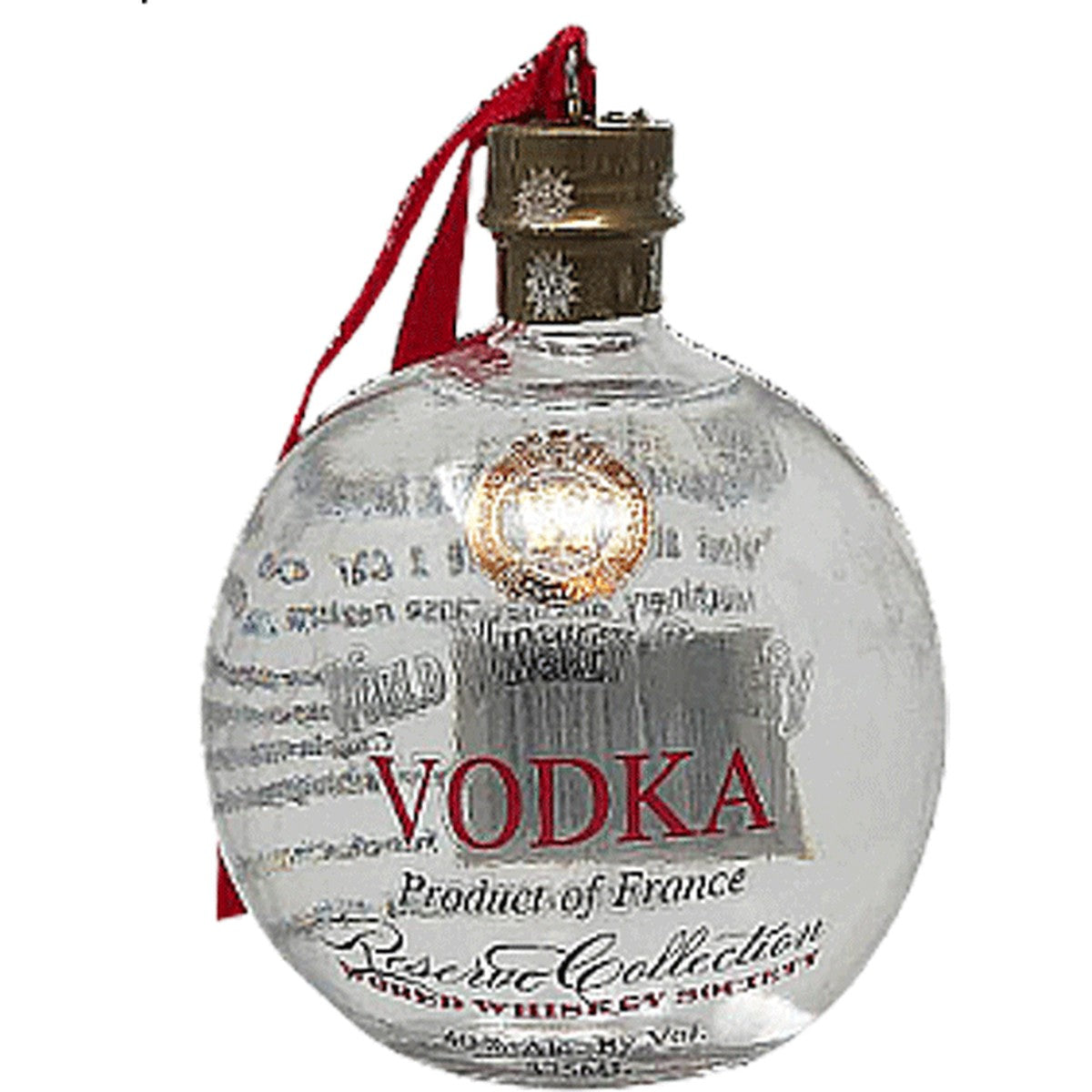 World Whiskey Society Christmas balls Vodka