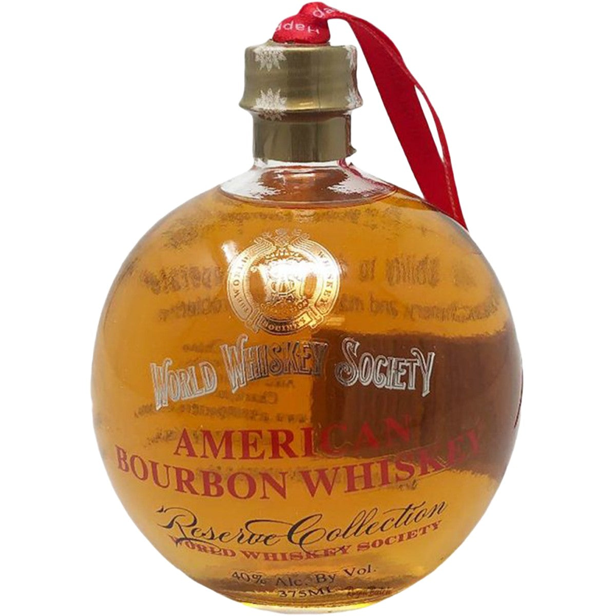 World Whiskey Society Christmas Balls Whiskey 80 proof 375 ml