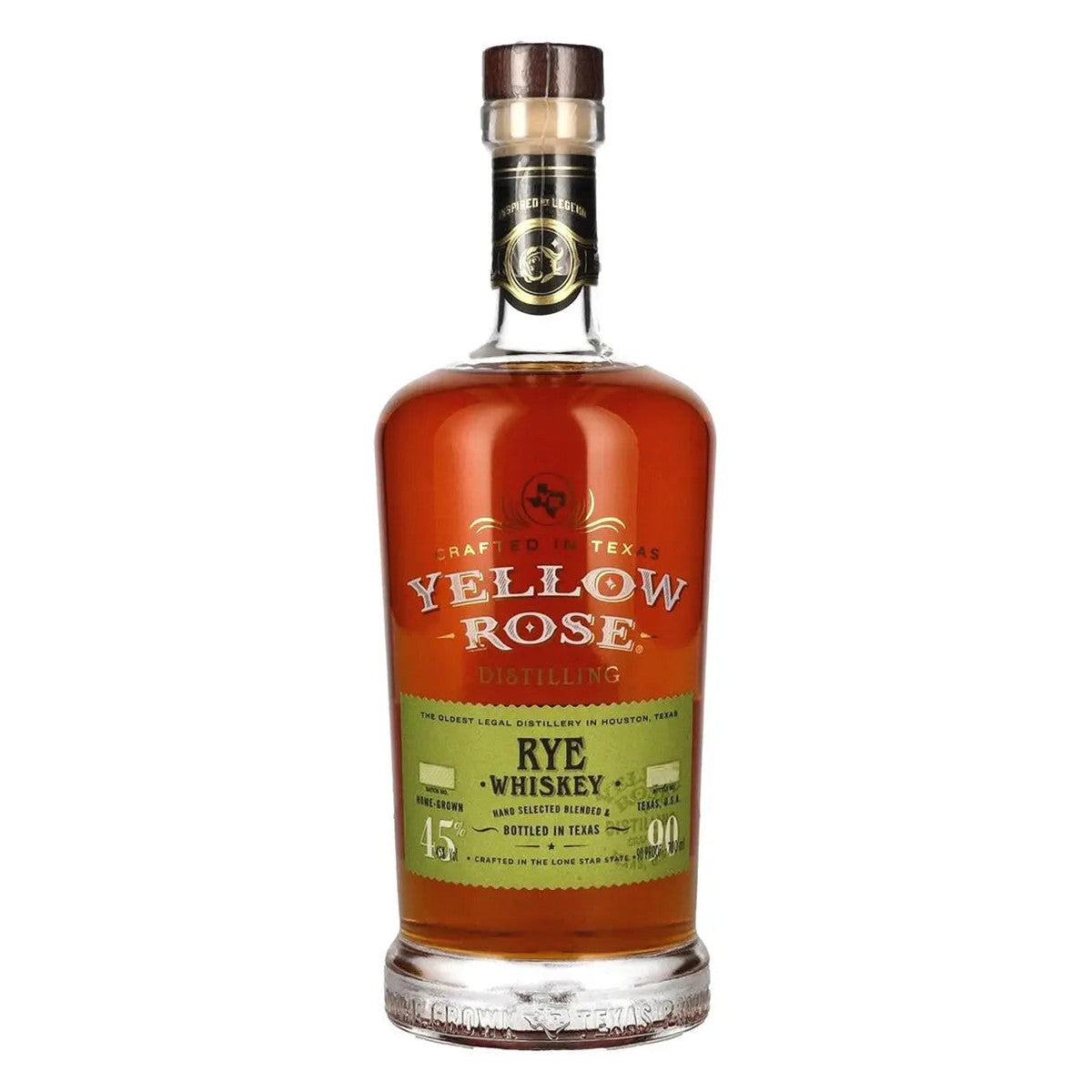 Yellow Rose Rye Whiskey 750 ml