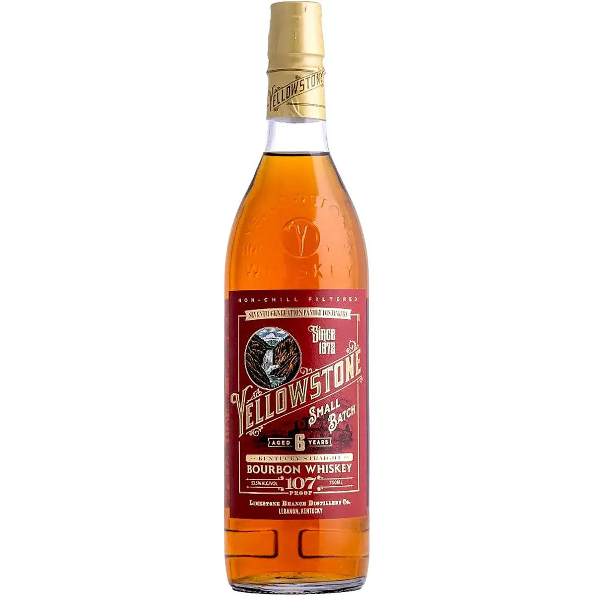Yellowstone Small Batch Kentucky Straight 107 Proof 6 year 750 ml