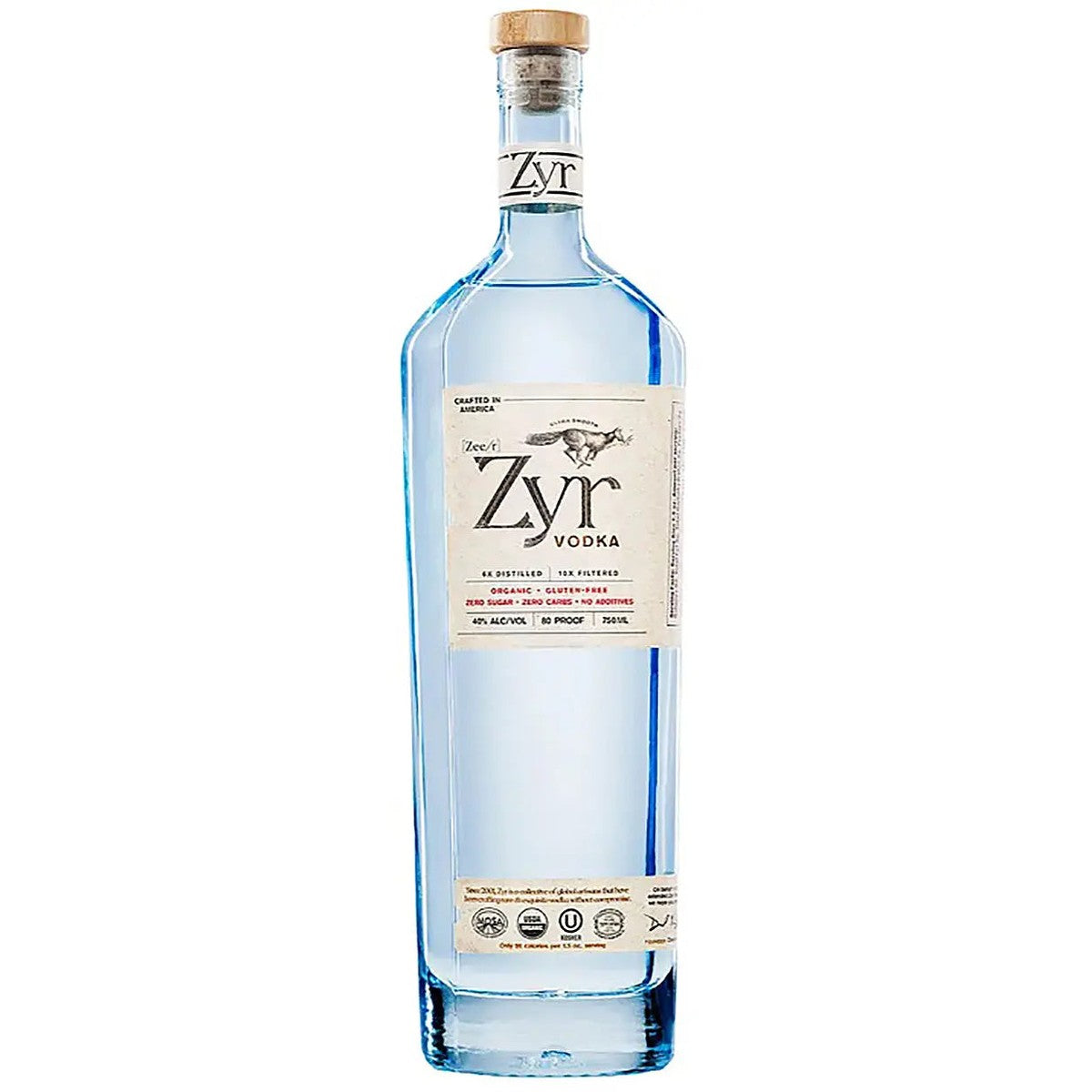 Zyr Organic Vodka 750 ml